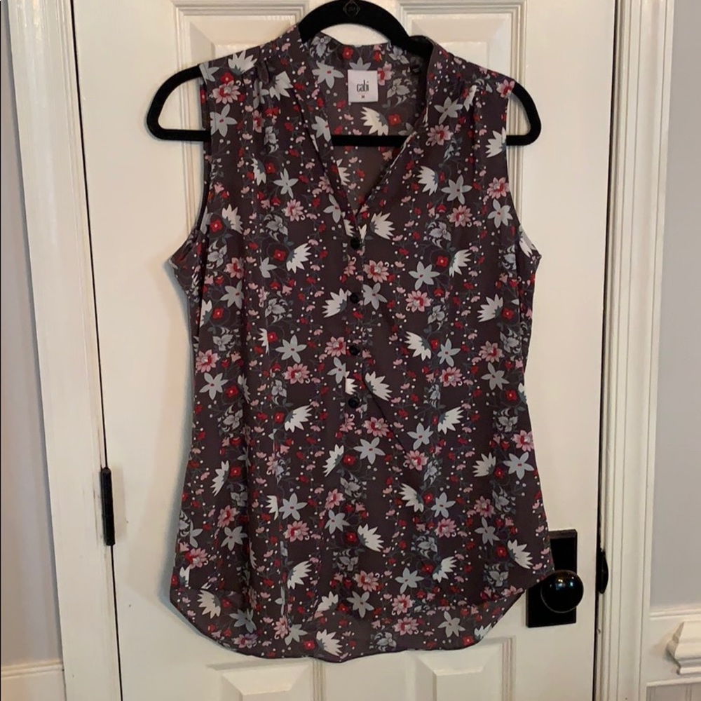 CAbi V-Neck Blouse - Size Medium